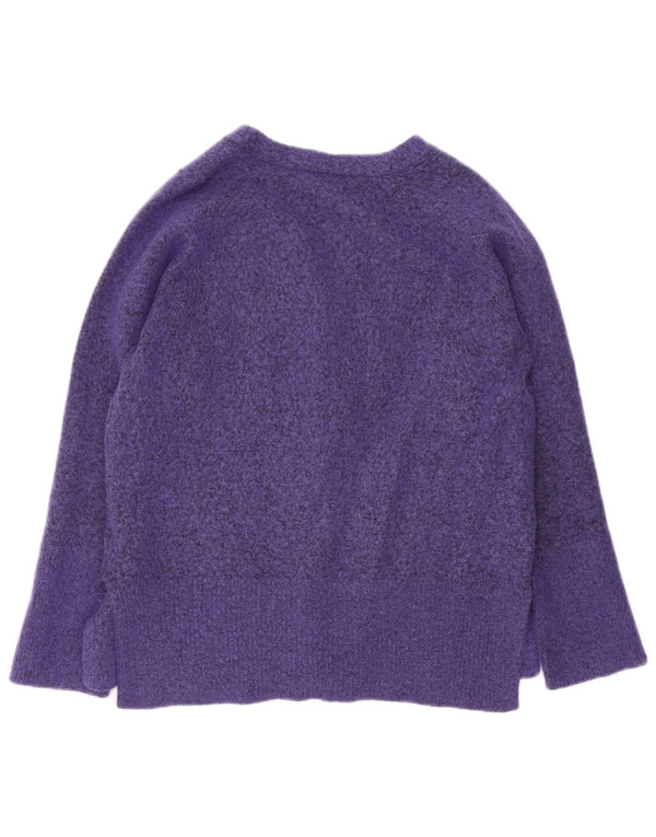 Marks & Spencer - Cárdigan para mujer con autógrafo, talla 40, color morado mediano