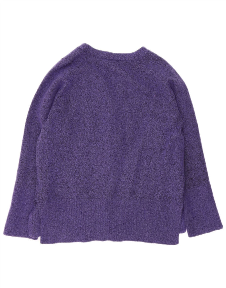 Marks & Spencer - Cárdigan para mujer con autógrafo, talla 40, color morado mediano