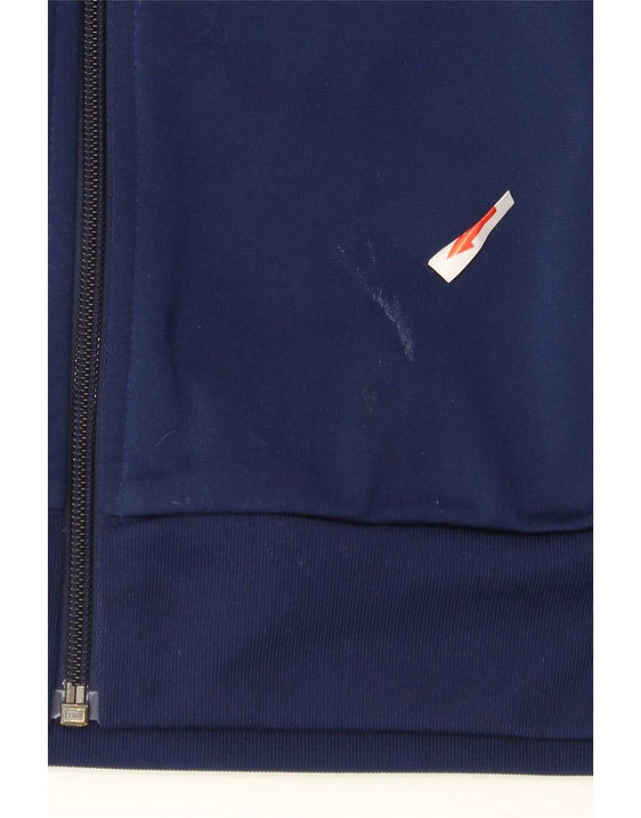 Adidas Hombre Chándal Top Chaqueta Mediana Azul Marino Poliéster