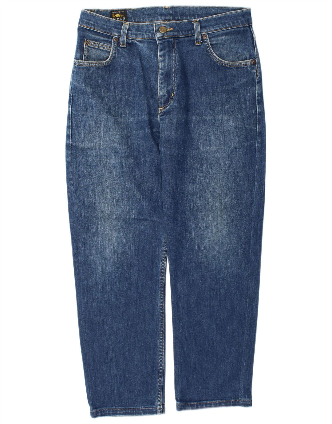 Vaqueros Cónicos Para Hombre Lee W34 L27 Azul