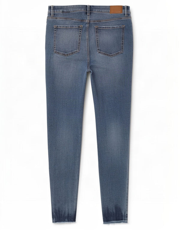 Marks & Spencer Womens Ivy Skinny Jeans UK 12 Medium W30 L28 Blue Cotton