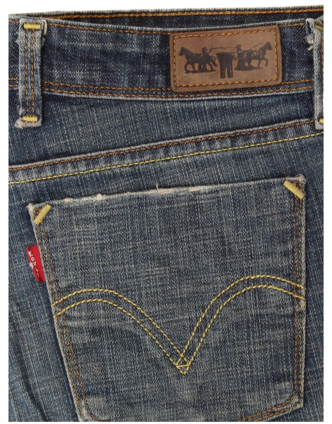 Vaqueros Levi's Mujer 627 Rectos W30 L27 Azul