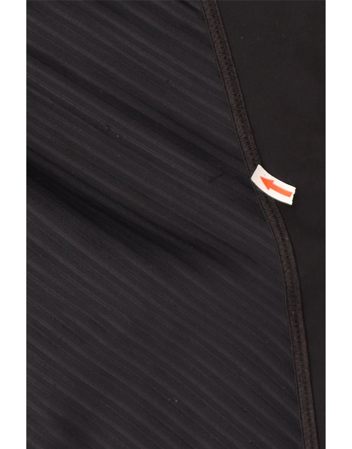 Adidas - Chándal con capucha para hombre, chaqueta superior, poliéster negro grande