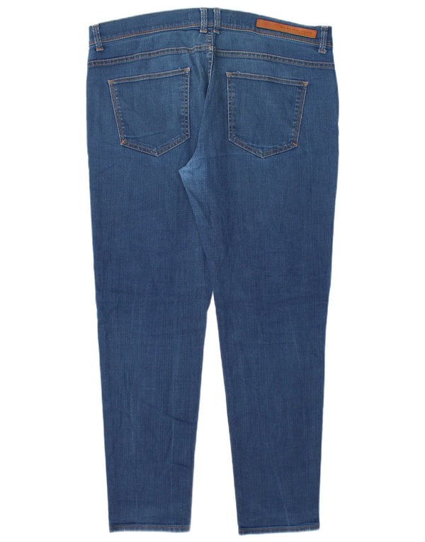 Zara Vaqueros pitillo para hombre EU 48 XL W38 L30 Algodón azul