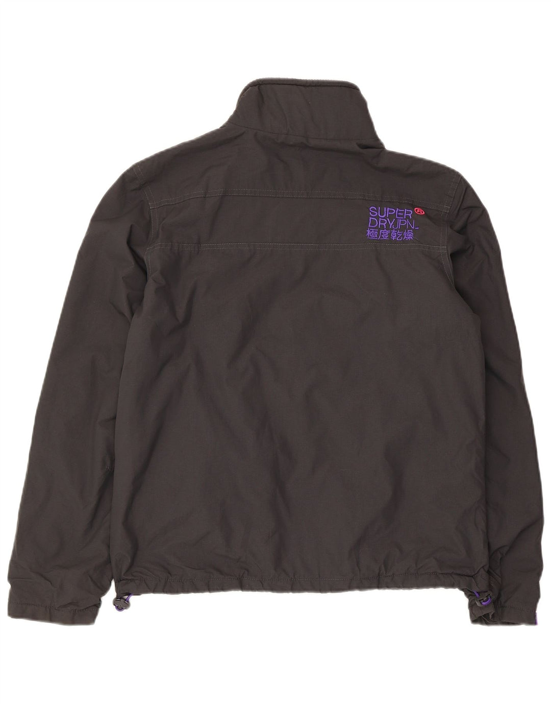 Superdry Chaqueta Cortavientos The Windhiker Graphic para Mujer UK 40 Grande Gris