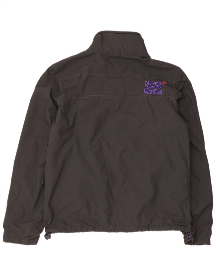 Superdry Chaqueta Cortavientos The Windhiker Graphic para Mujer UK 40 Grande Gris