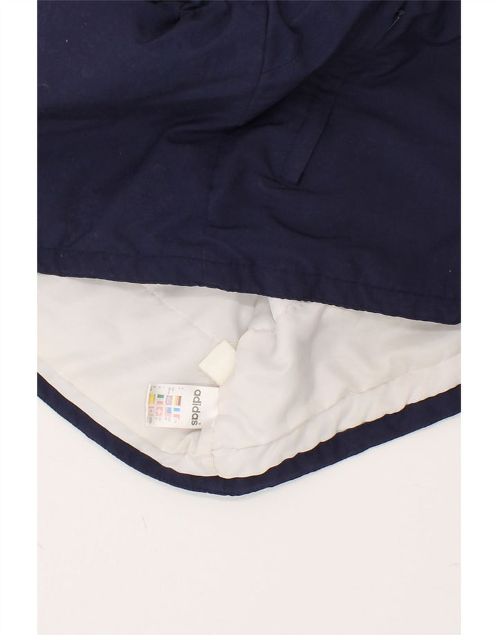 Chaqueta cortavientos ADIDAS para hombre UK 38/40 Medium Azul marino Colorblock