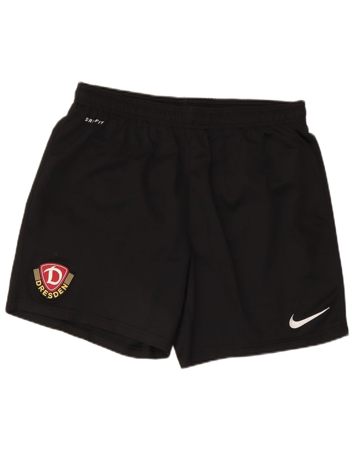 Nike Dresden FC Graphic Sport Shorts para hombre, poliéster negro mediano