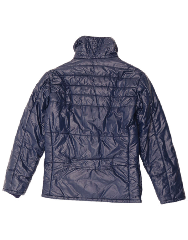 Anorak Mujer Eliana Con Capucha IT 44 Medium Azul Marino Poliamida