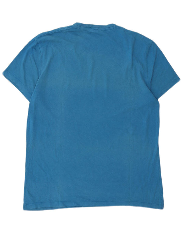 Camiseta Jack Wills Hombre Top Azul Medio Algodón