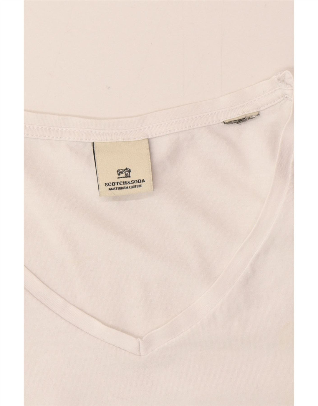 Scotch & Soda - Camiseta para hombre, talla grande, color blanco