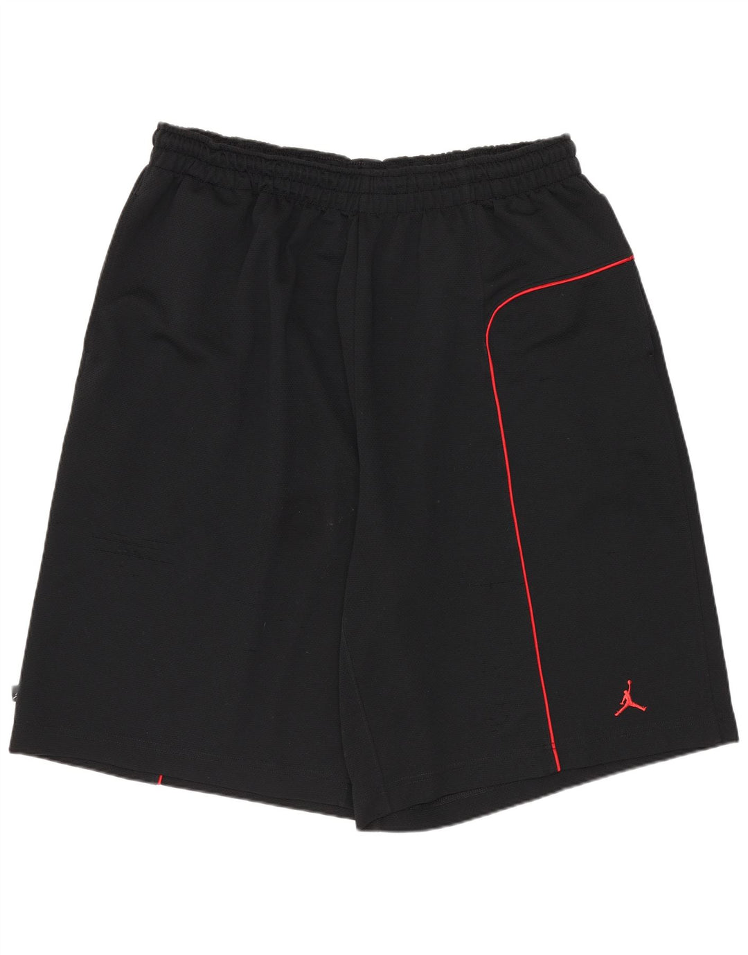 JORDAN Pantalones cortos deportivos para hombre XL Negro Poliéster