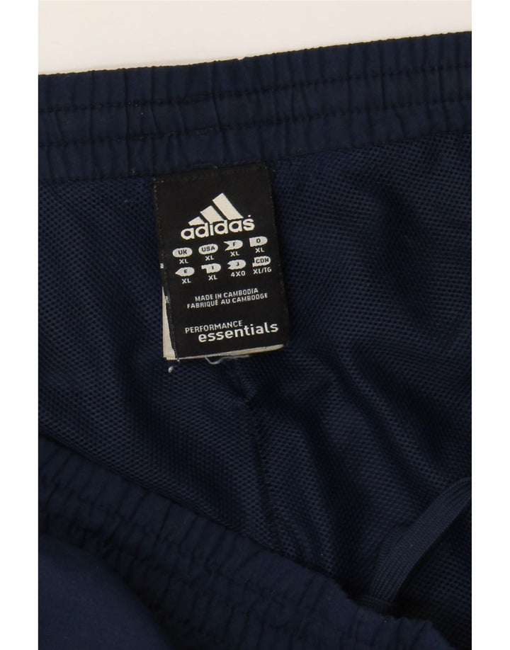Adidas Pantalones cortos deportivos para hombre XL Azul marino Poliéster