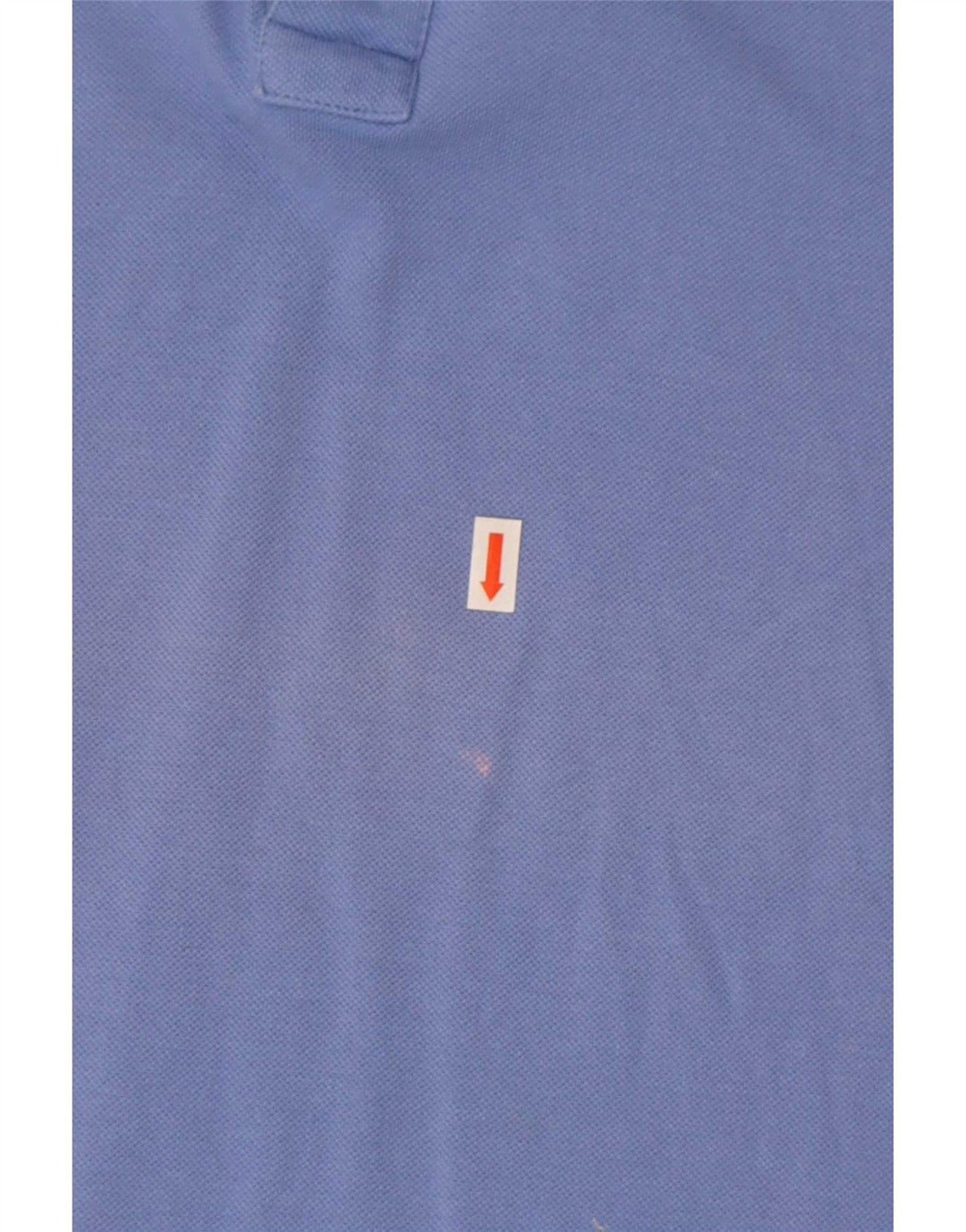 Murphy & Nye Polo para hombre grande de algodón azul