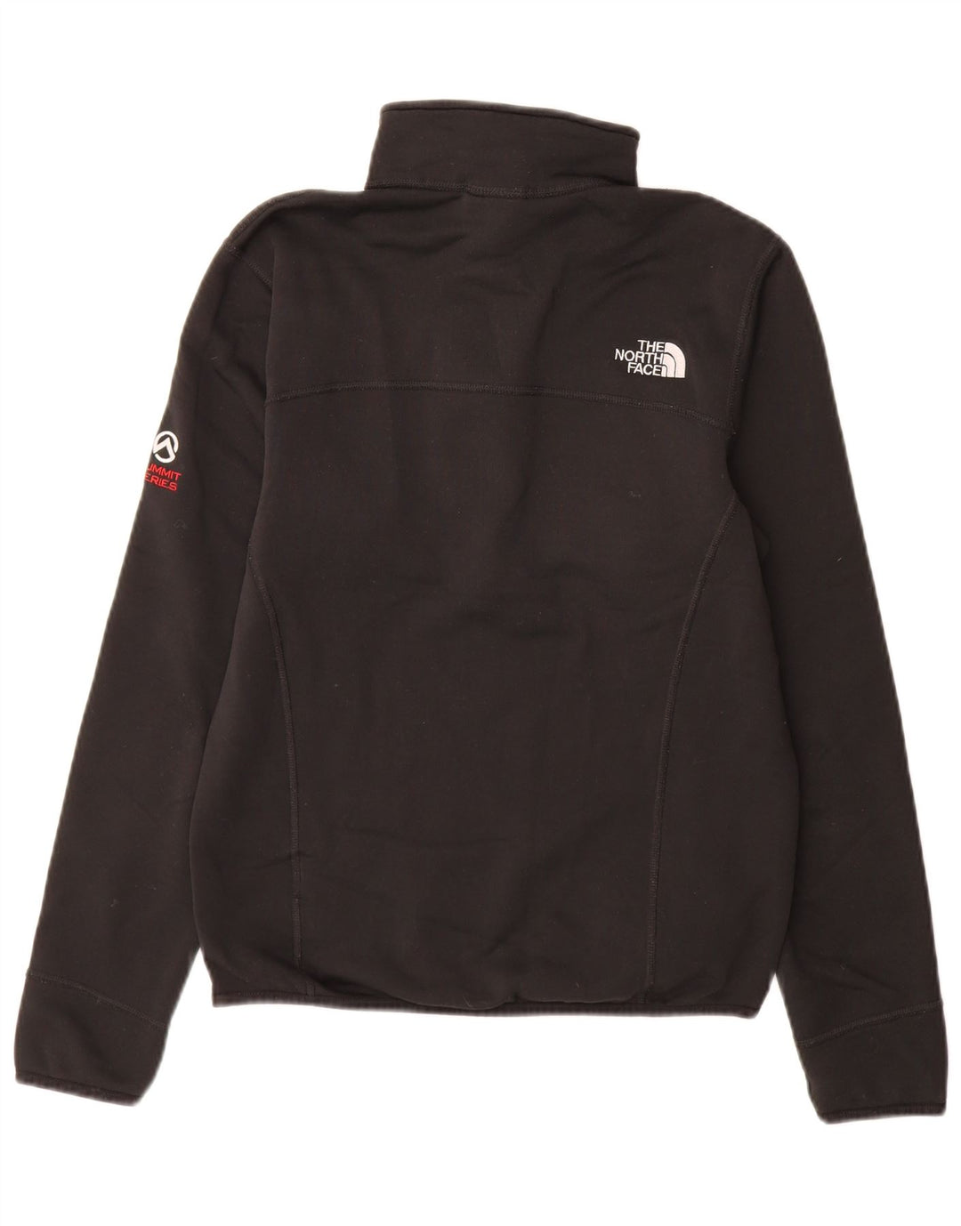 The North Face Sudadera con cuello y cremallera para hombre Jersey Small Poliéster negro