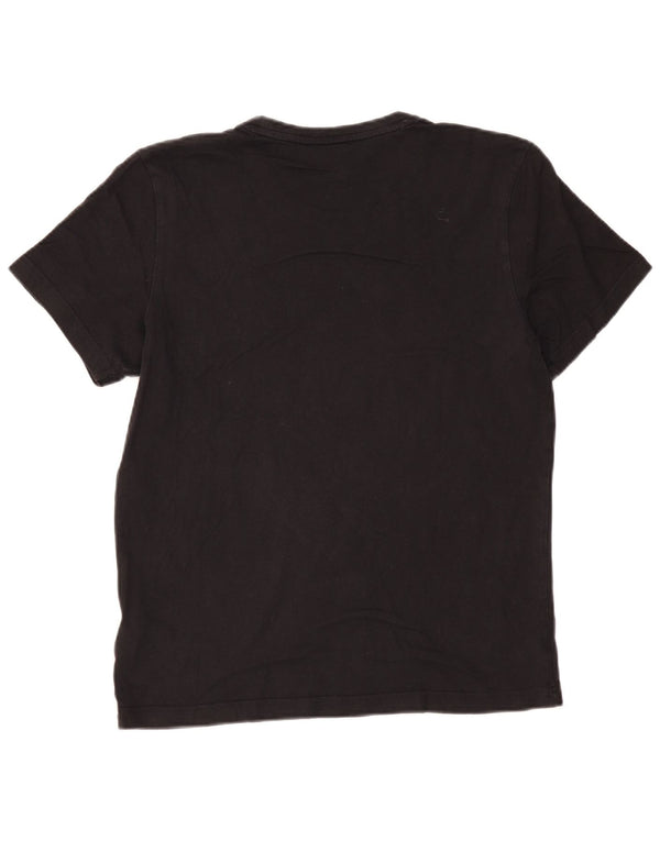 REEBOK Camiseta gráfica para hombre Top Medium Black Cotton
