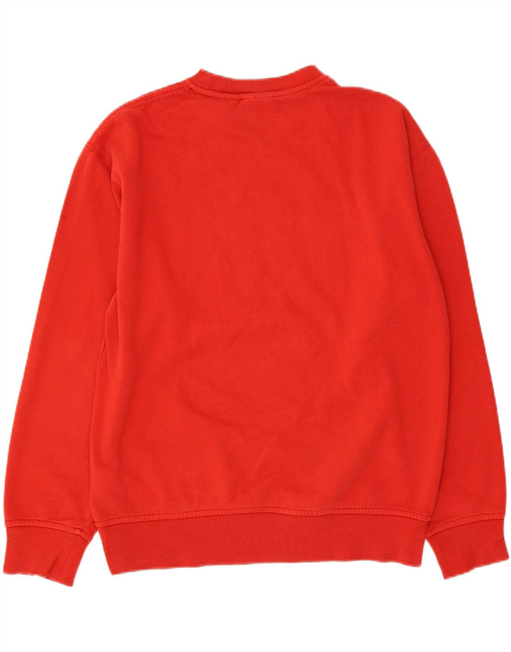 Fila Hombre Graphic Sudadera Jumper Pequeño Algodón Rojo