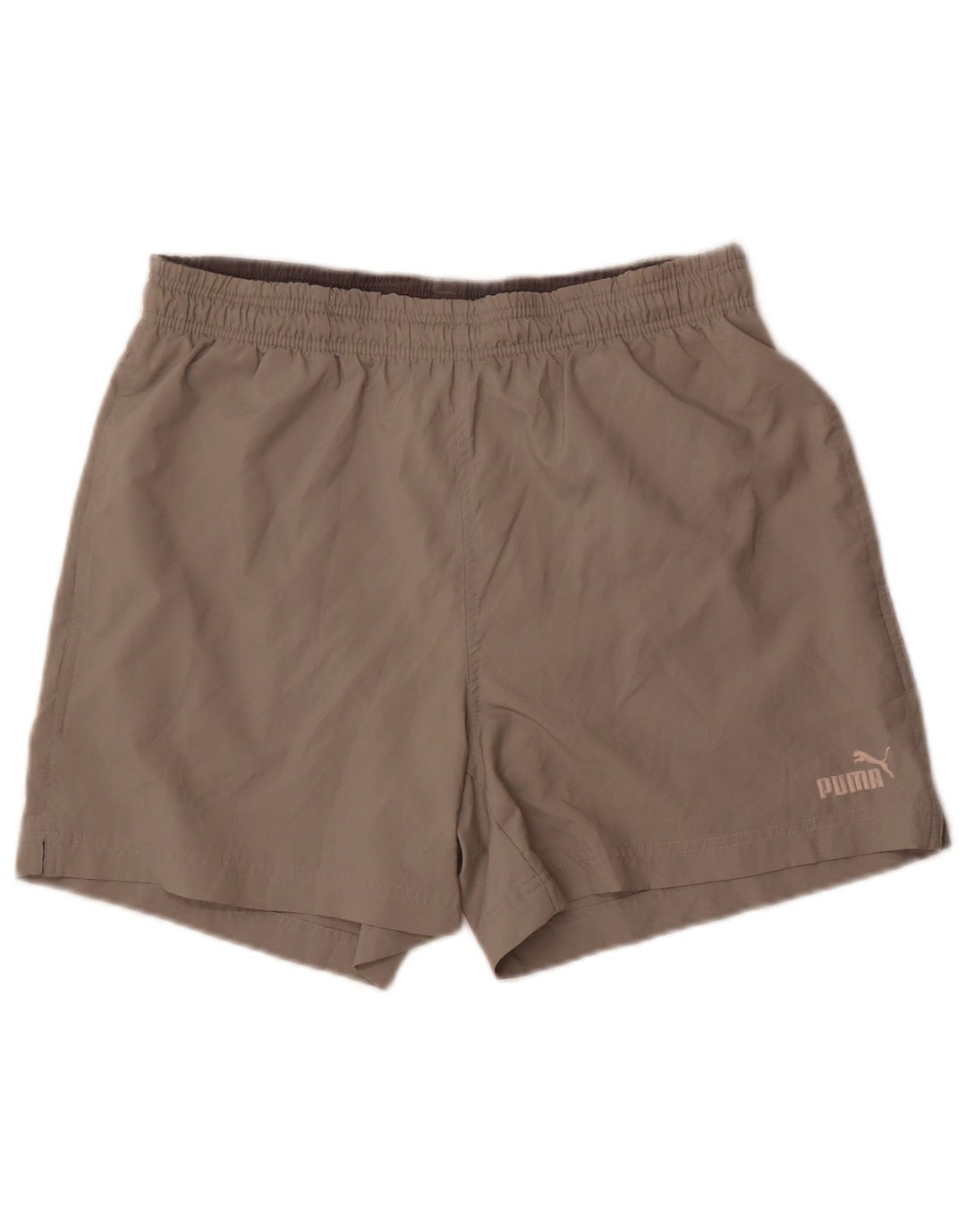 Pantalones Cortos Deportivos Puma Hombre Gris Medio Poliéster