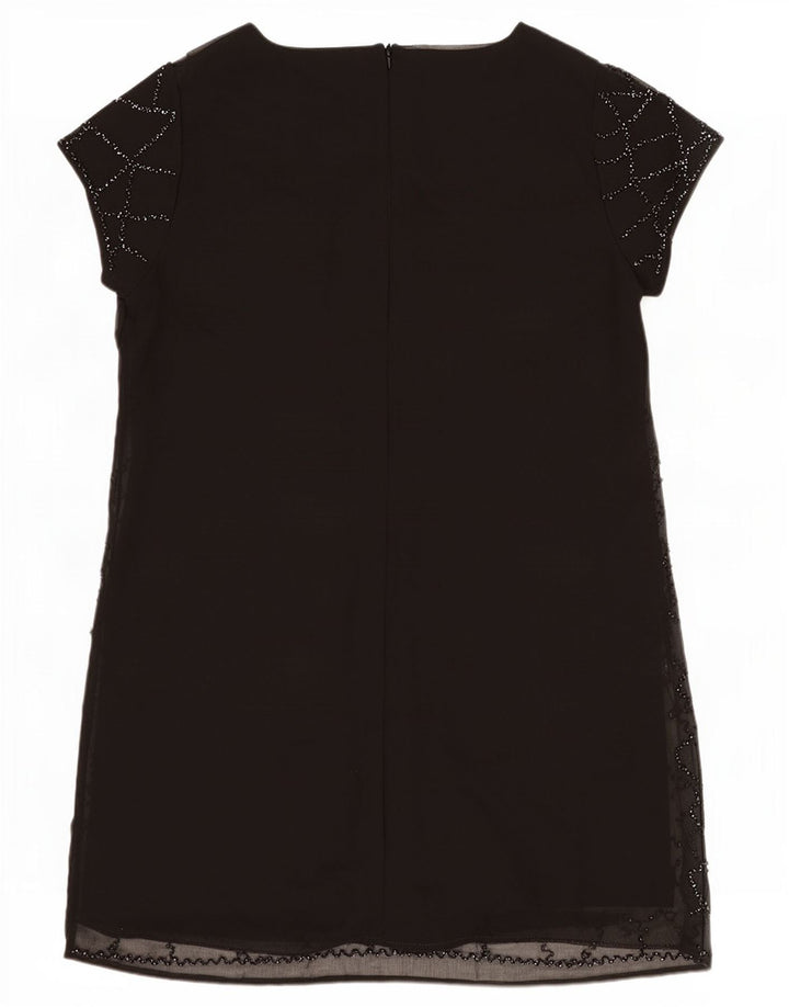Vestido recto Lipsy para mujer ES 40 XL Poliéster geométrico negro