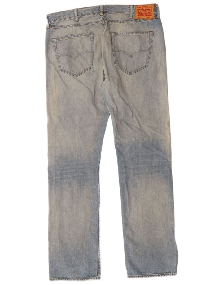 Levi's Hombre 501 Vaqueros Rectos W38 L34 Viscosa Azul