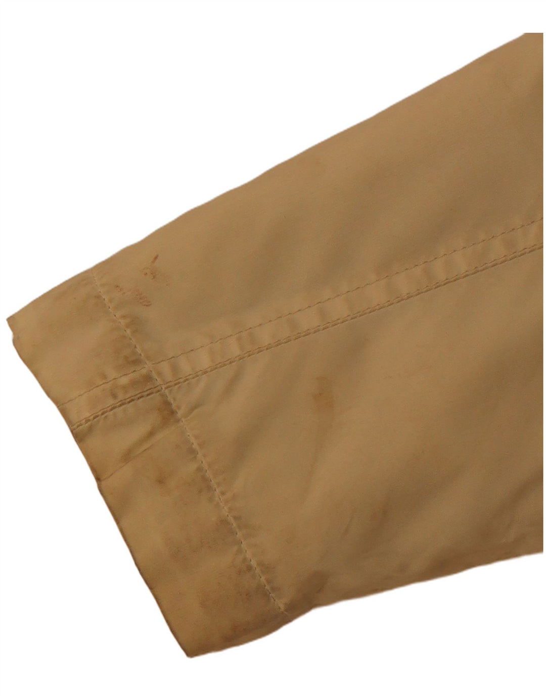 VINTAGE Chaqueta utilitaria para mujer Reino Unido 16 Bloque de color beige grande