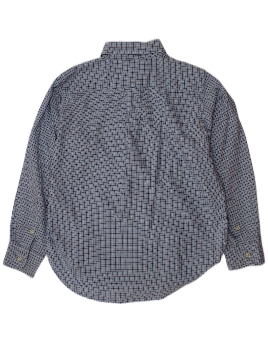 Ralph Lauren Camisa Niño 5-6 Años Algodón Vichy Azul