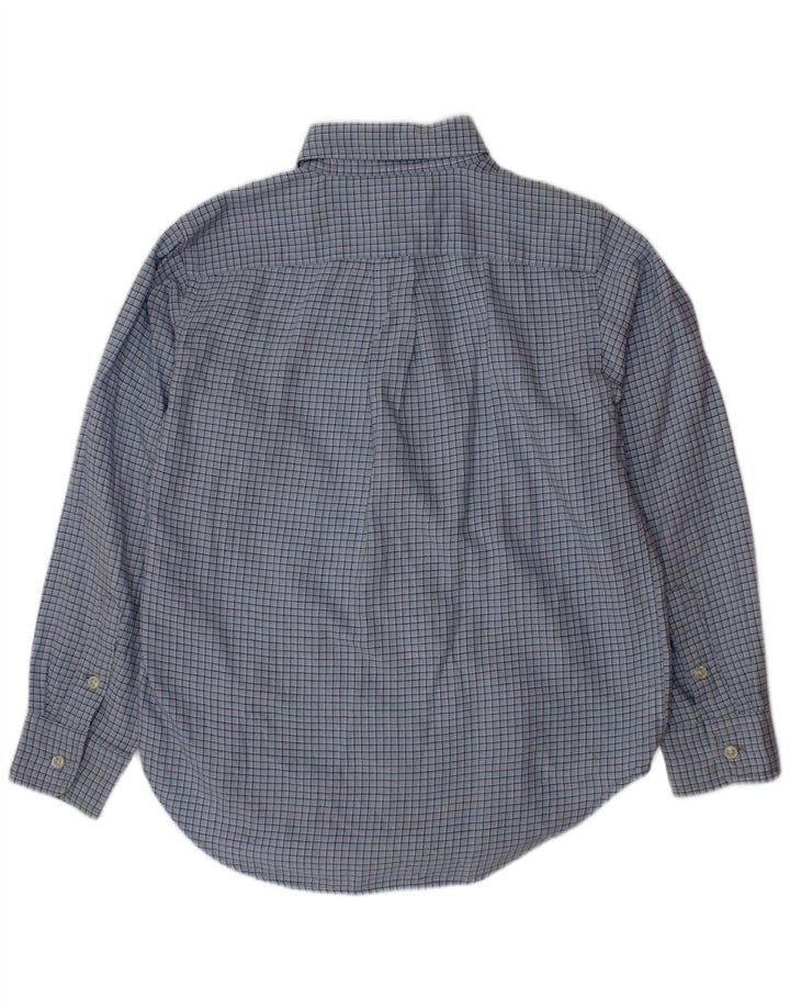 Ralph Lauren Camisa Niño 5-6 Años Algodón Vichy Azul