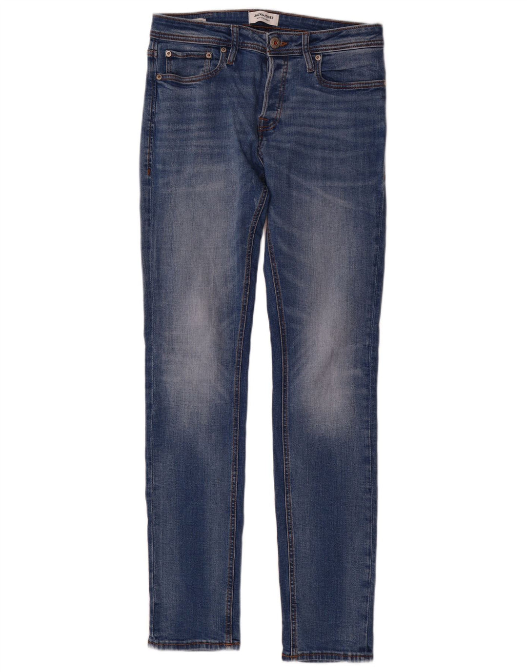 Jack & Jones Hombre Tim Slim Jeans W30 L34 Algodón Azul