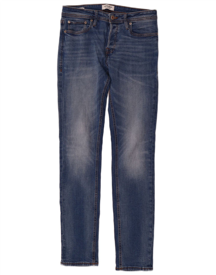 Jack & Jones Hombre Tim Slim Jeans W30 L34 Algodón Azul