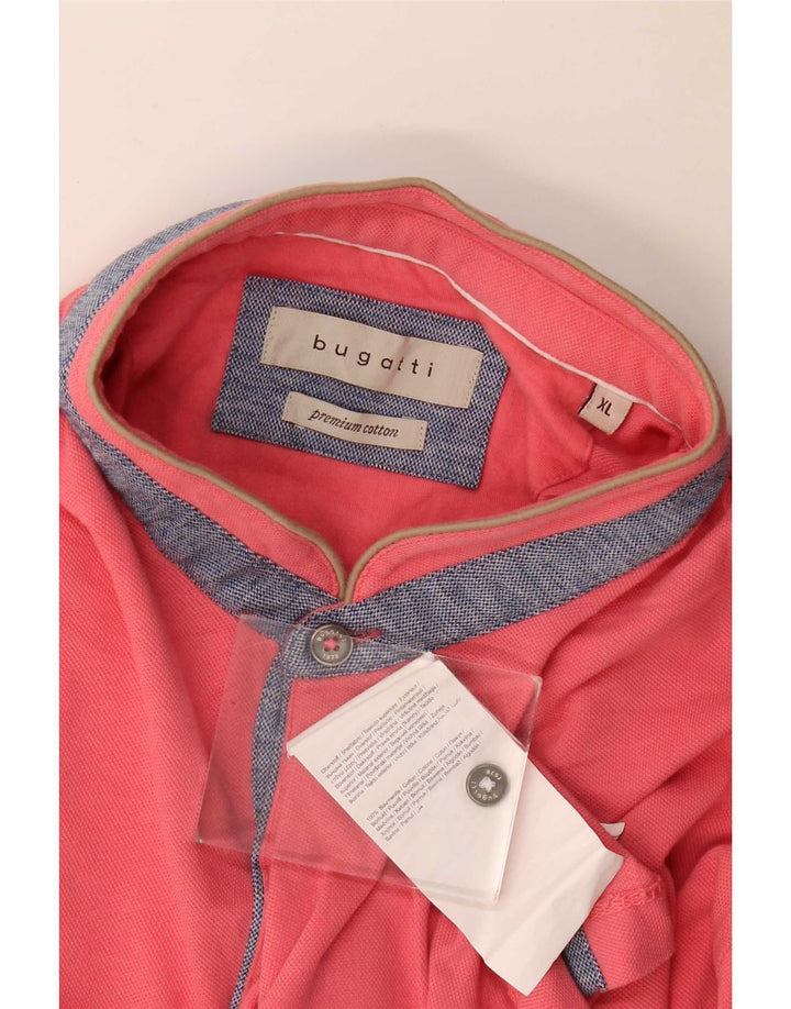 Bugatti Polo Hombre XL Algodón Rosa
