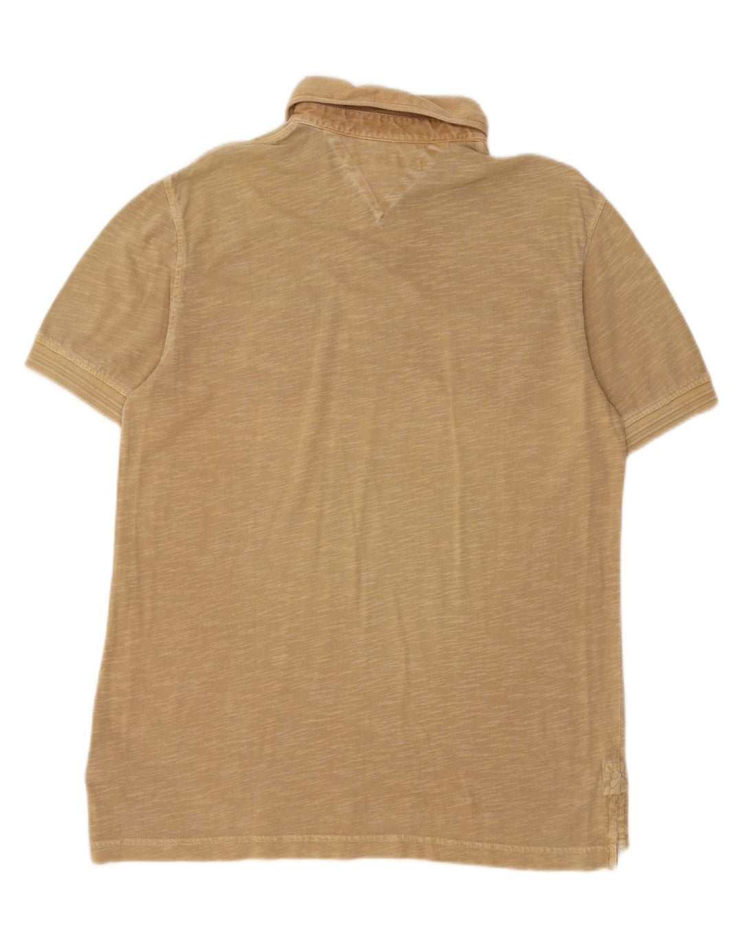 TOMMY HILFIGER Polo Coupe Ajustee para hombre con flecos en beige medio