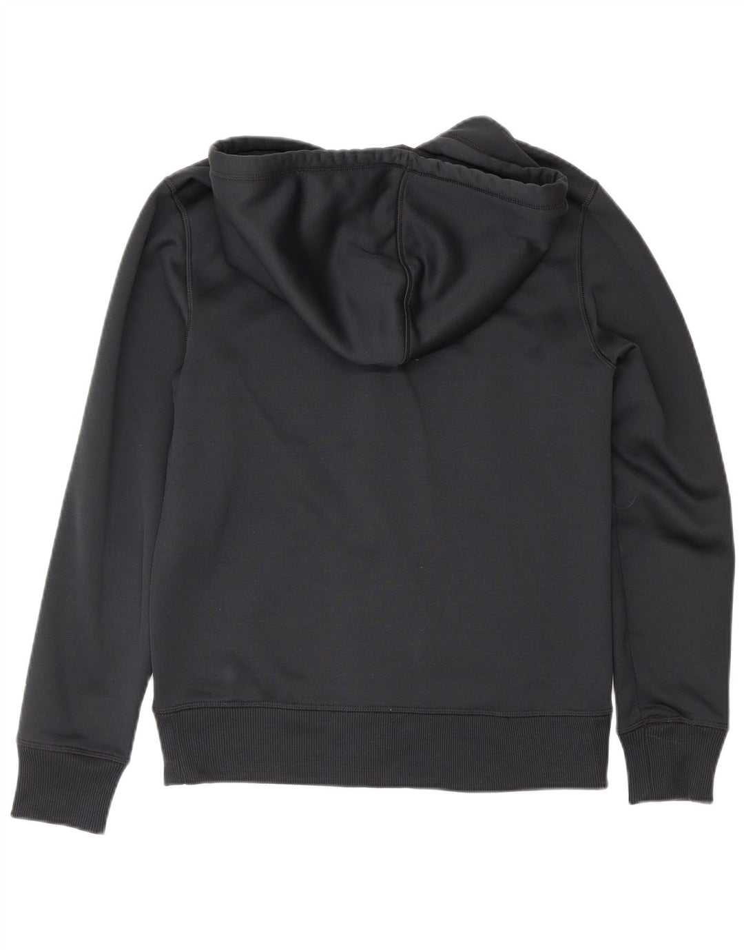 Under Armour Sudadera con capucha y cremallera para hombre, talla pequeña, color negro