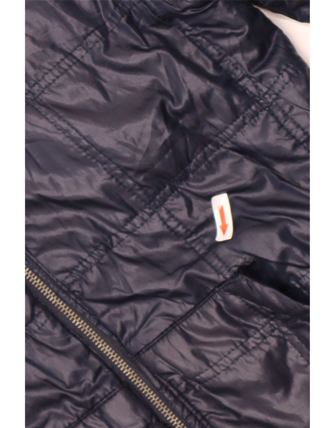 Zara Mens Chaqueta Bomber Con Capucha UK 36 Small Azul Marino