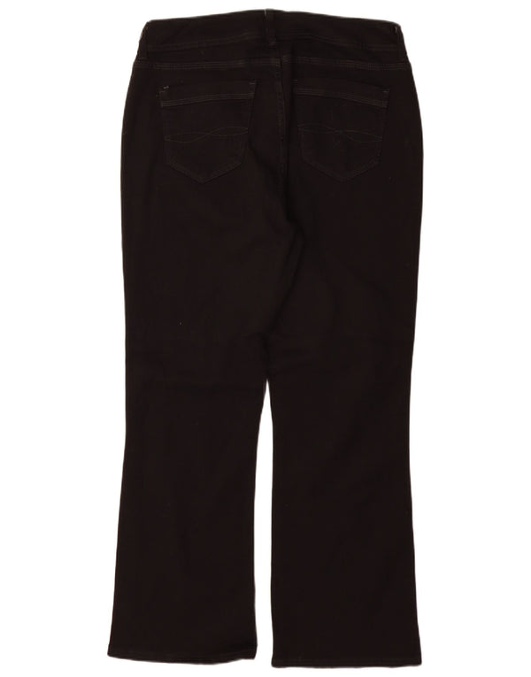 Lee Jeans delgados con corte de bota para mujer US 16 2XL W34 L30 Algodón negro