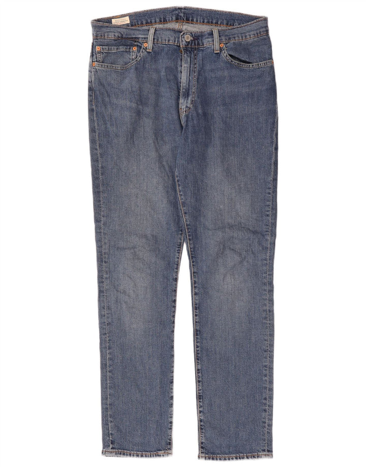 Levi's Hombre 511 Slim Jeans W36 L34 Algodón Azul