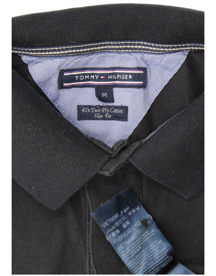 TOMMY HILFIGER Polo Slim Fit para Hombre Algodón Azul Marino Medio