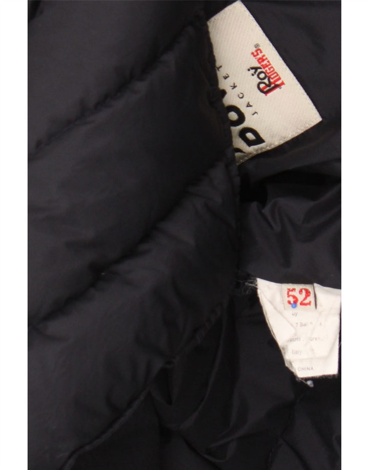 Roy Rogers Chaqueta acolchada para hombre IT 52 XL Nylon azul marino