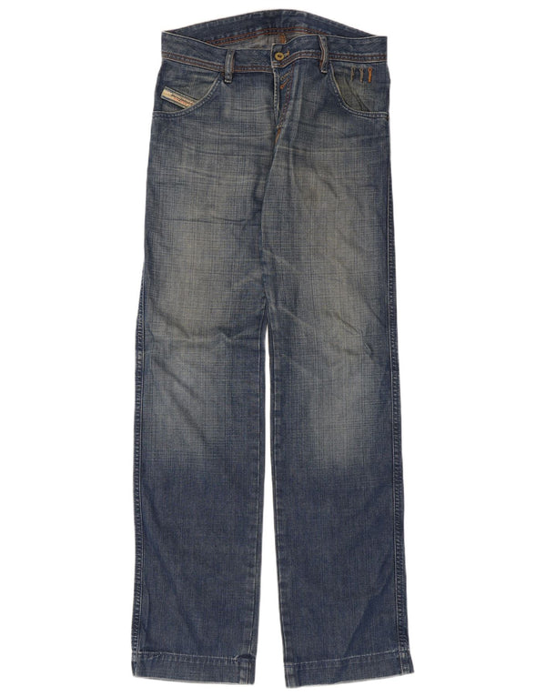 Diesel Vaqueros Rectos Hombre W29 L35 Algodón Azul