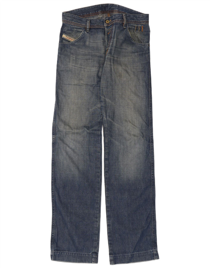 Diesel Vaqueros Rectos Hombre W29 L35 Algodón Azul