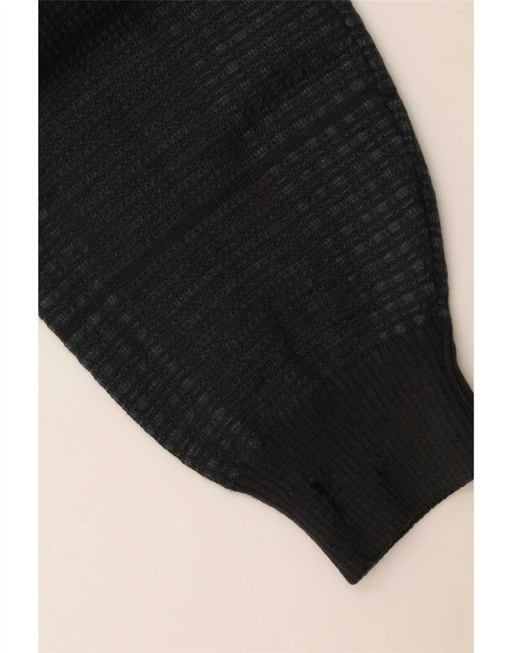 Marks & Spencer Suéter con Cuello en V para Hombre Grande Acrílico a Cuadros Azul Marino