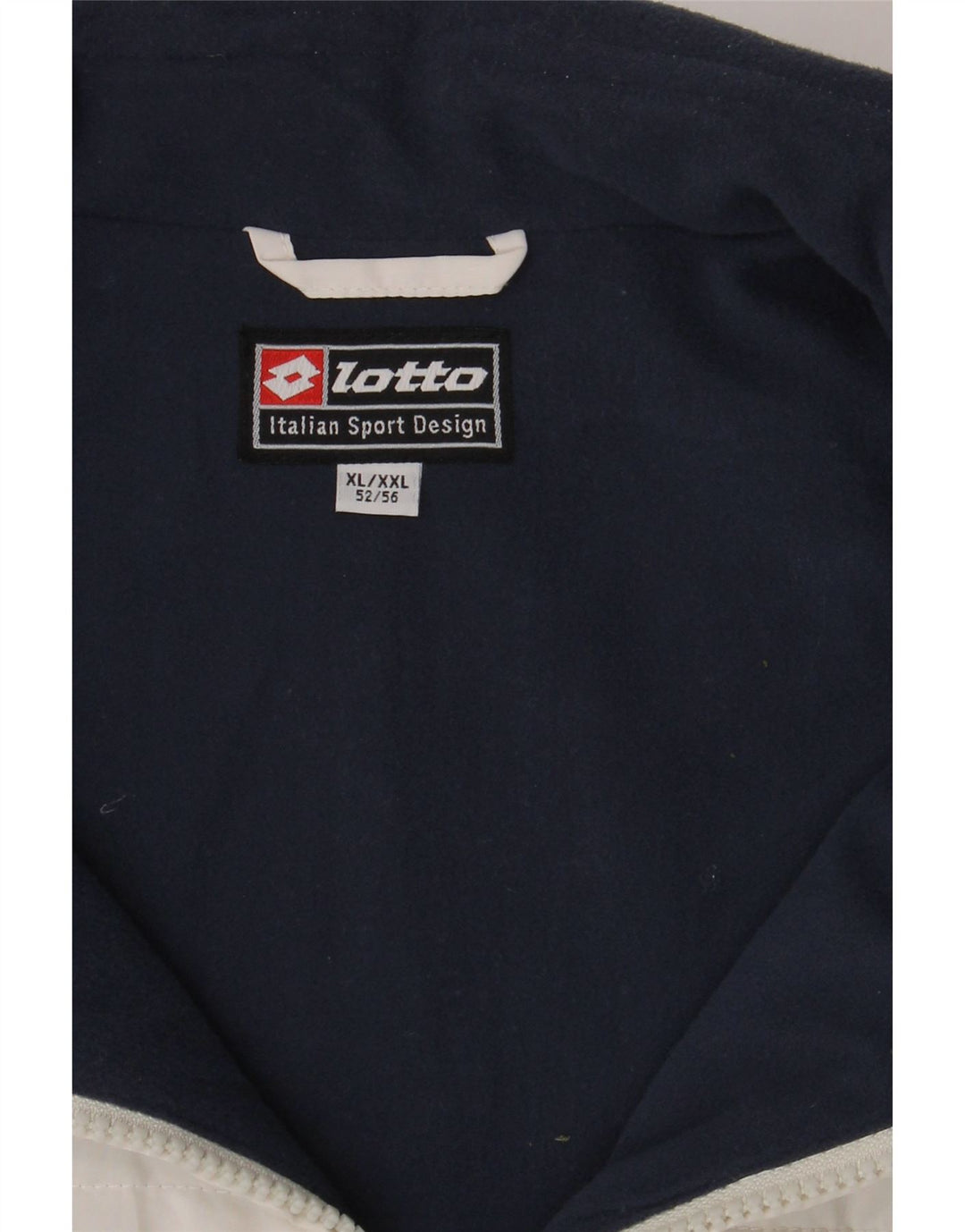LOTTO Mens Padded Gilet UK 42 XL White Polyester Vintage Lotto and Second-Hand Lotto from Messina Hembry 