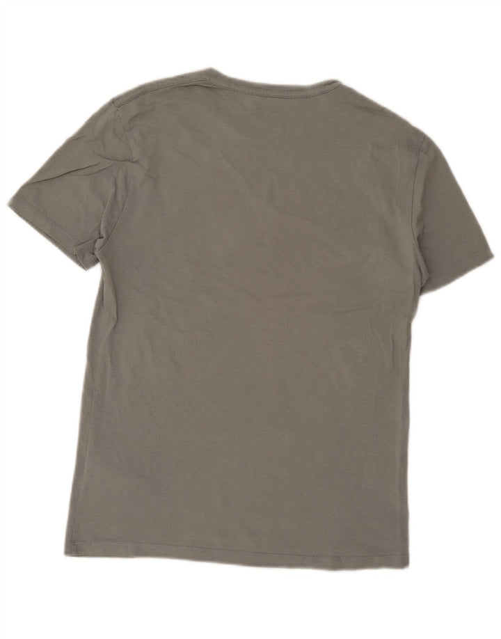 Camiseta All Saints Hombre Top Small Gris Algodón