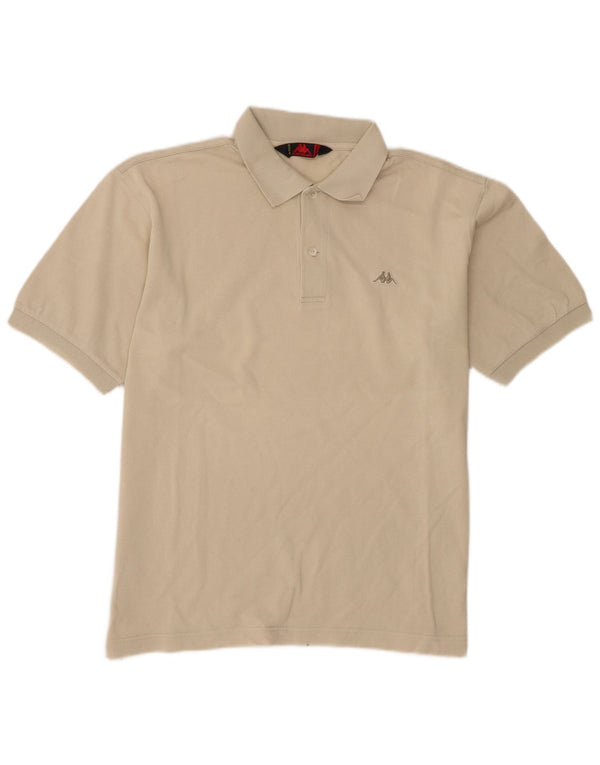 Polo Kappa Hombre Algodón Beige Medio