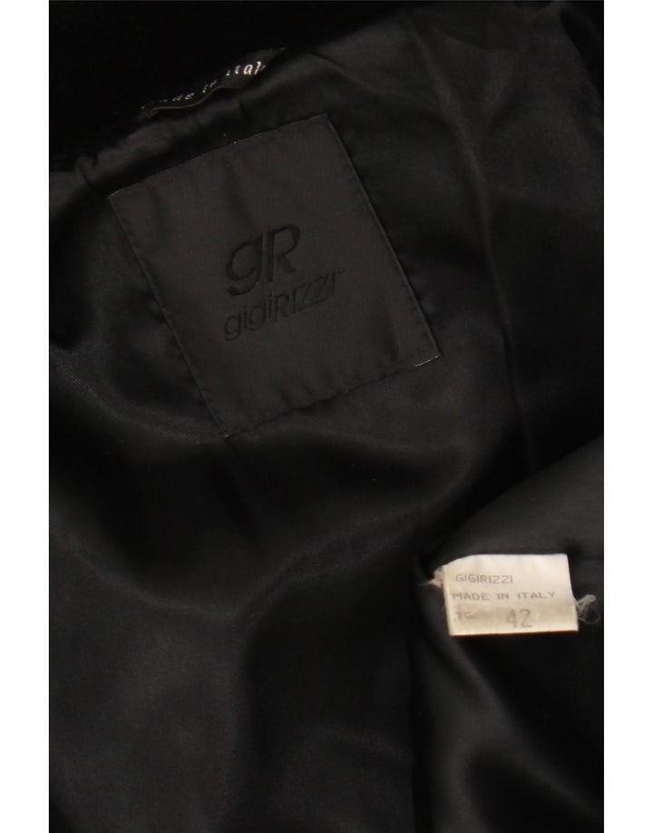 Gigi Rizzi Chaqueta Acolchada Mujer IT 42 Mediana Acetato Negro