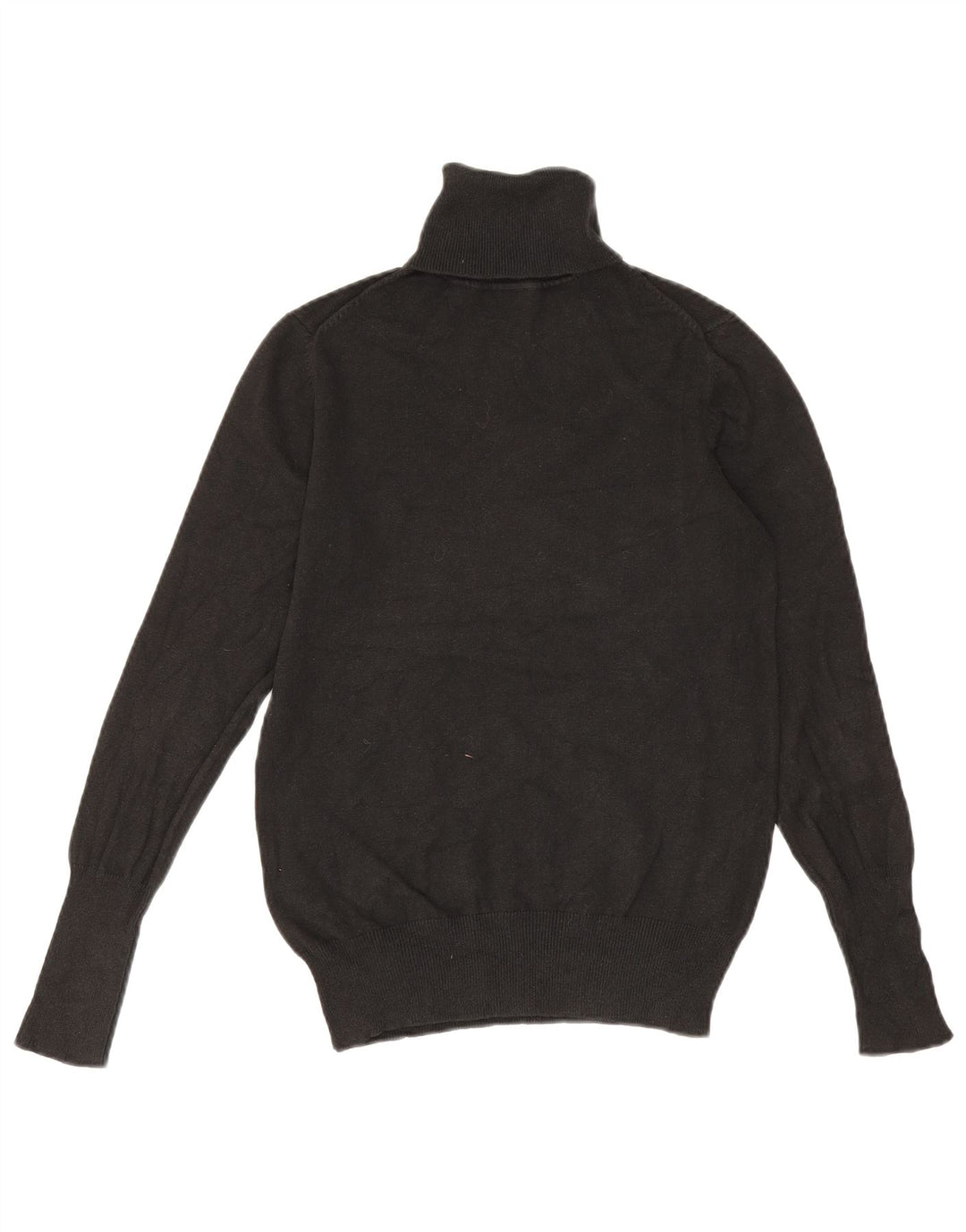 Zara - Jersey con cuello vuelto para mujer, talla 40, talla grande, color negro