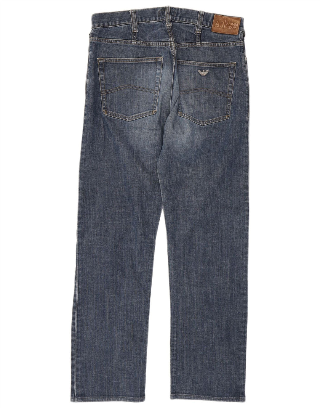 Vaqueros Armani Hombre Rectos W32 L31 Algodón Azul