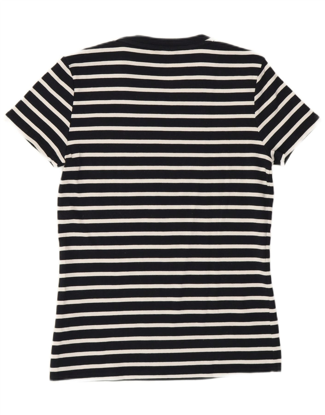 Tommy Hilfiger Camiseta para mujer Top UK 40 Grande Algodón a rayas azul marino