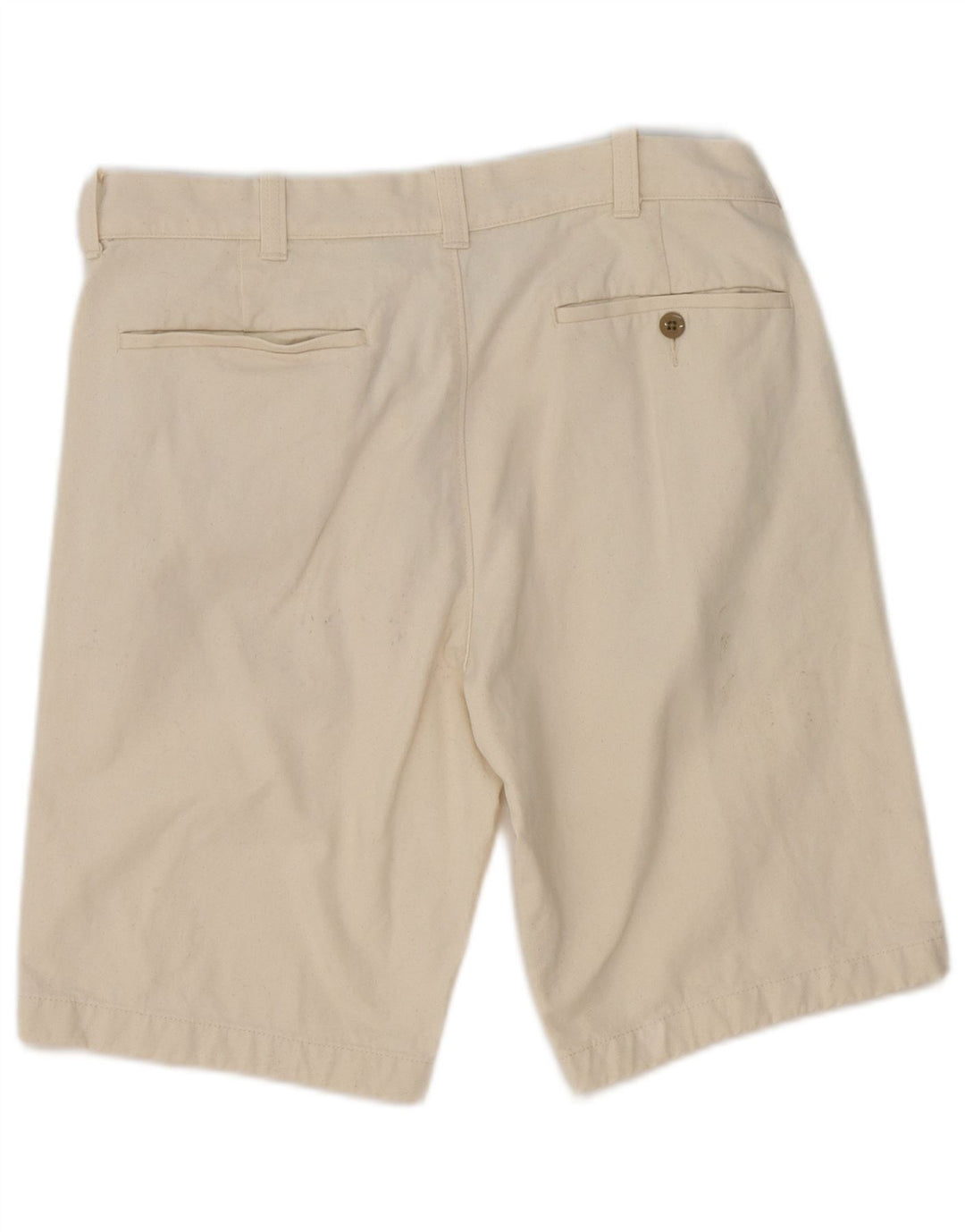 J. Crew Pantalones cortos chinos Stanton para hombre W31 Algodón blanco roto medio