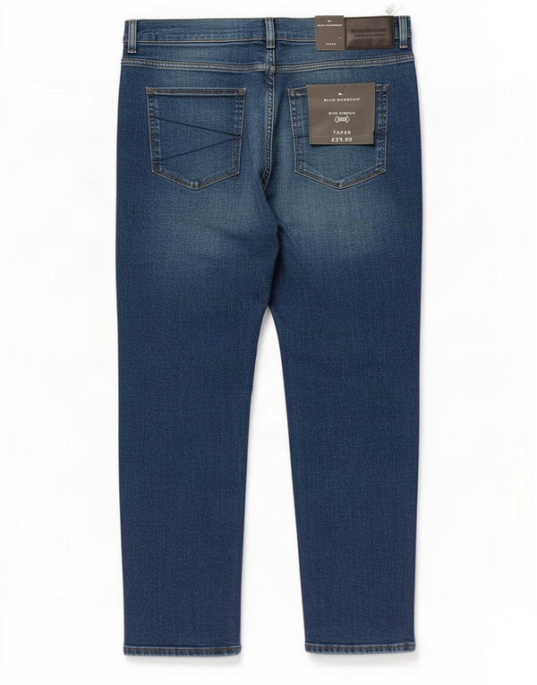 Marks & Spencer Jeans cónicos para hombre W38 L29 Algodón azul