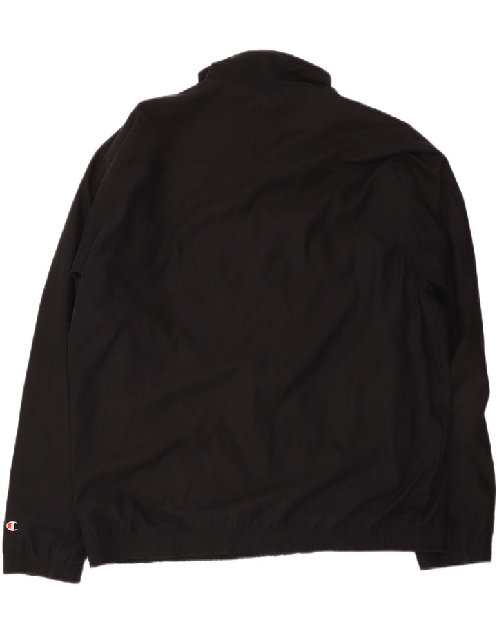 Champion Chaqueta de chándal para hombre 3XL Poliéster negro